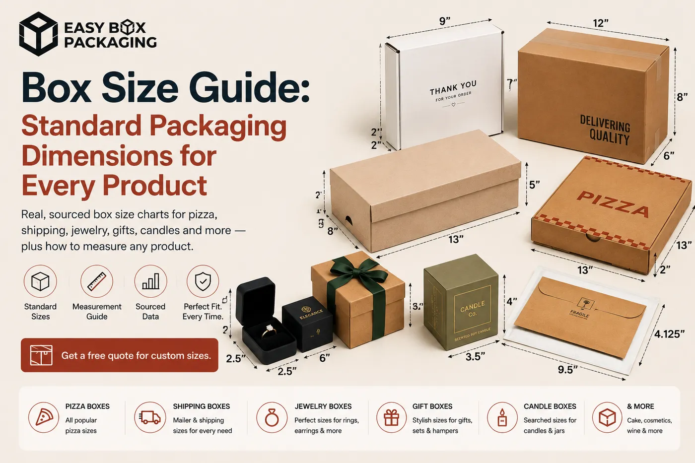 Box size guide