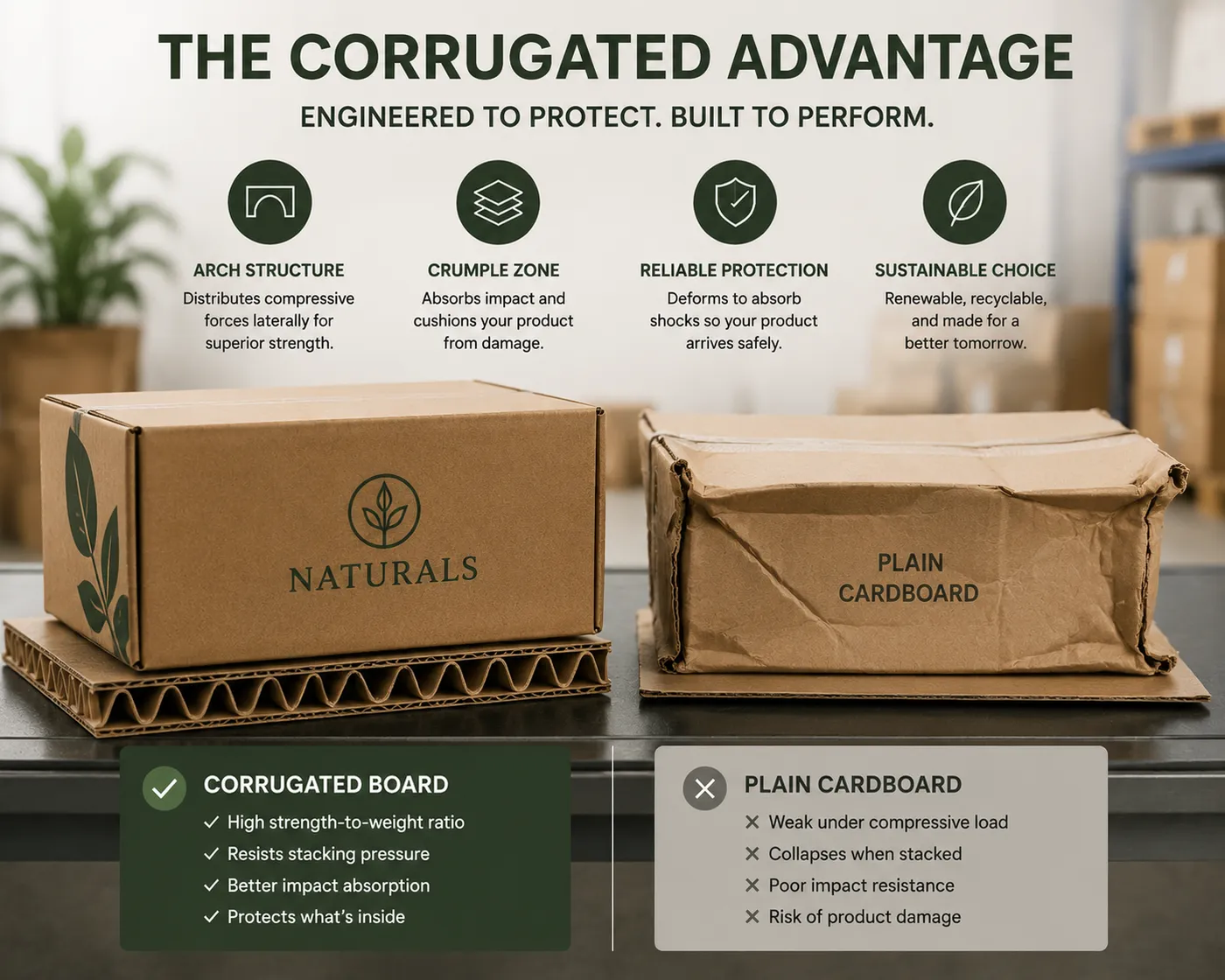 Corrugated Advantage