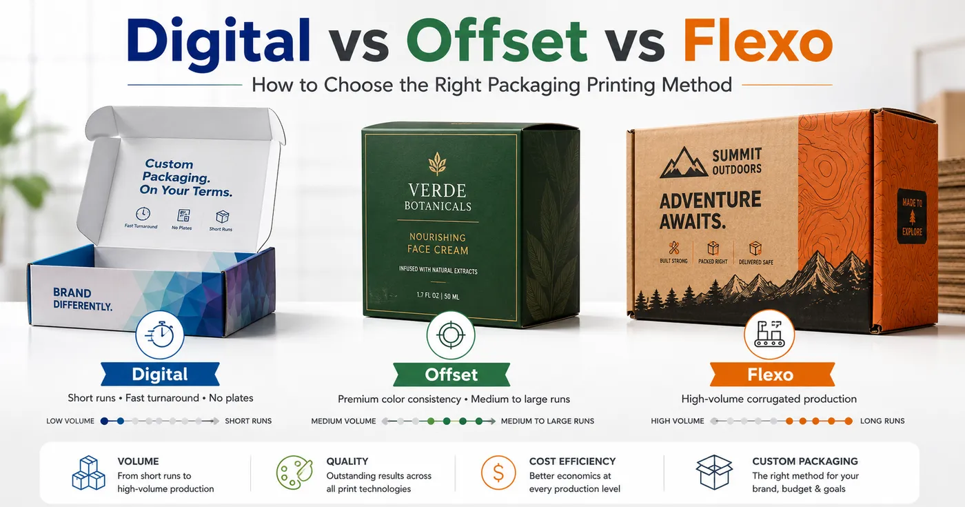 Digital, Offset, or Flexo