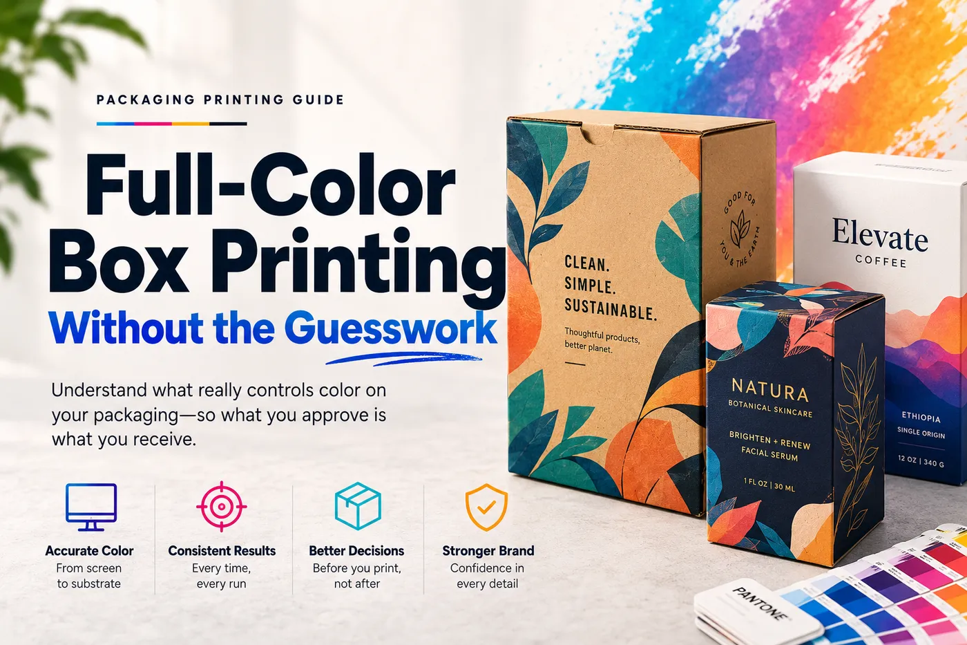Full Color Box Printing Without the Guesswork