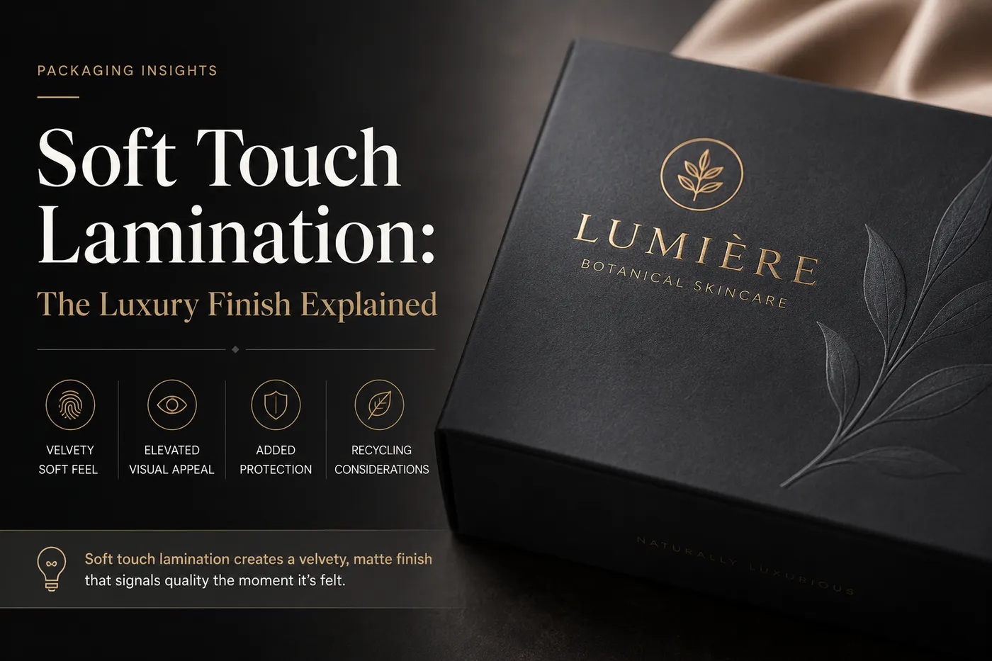 Soft Touch Lamination
