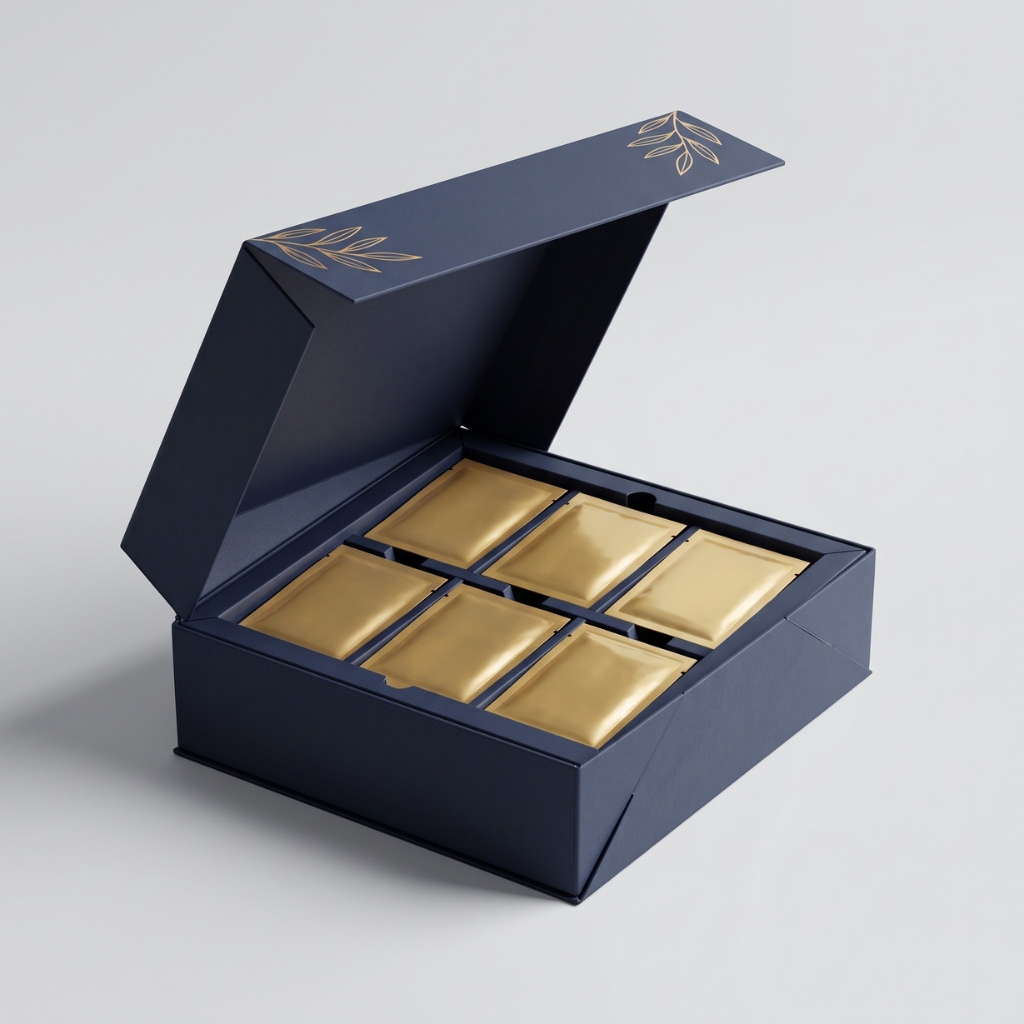 Branded Anti Aging Mask Packaging Boxes