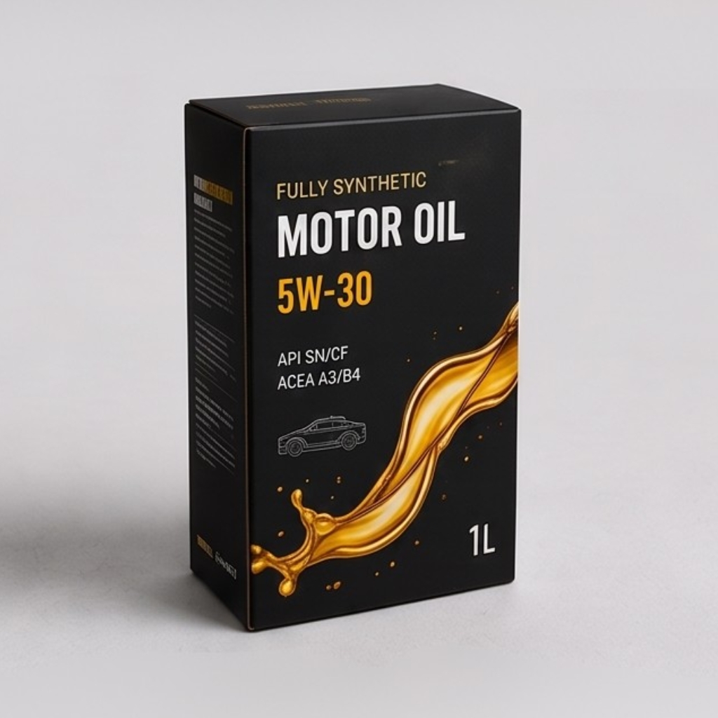Custom Automotive Motor Oil Packaging Boxes
