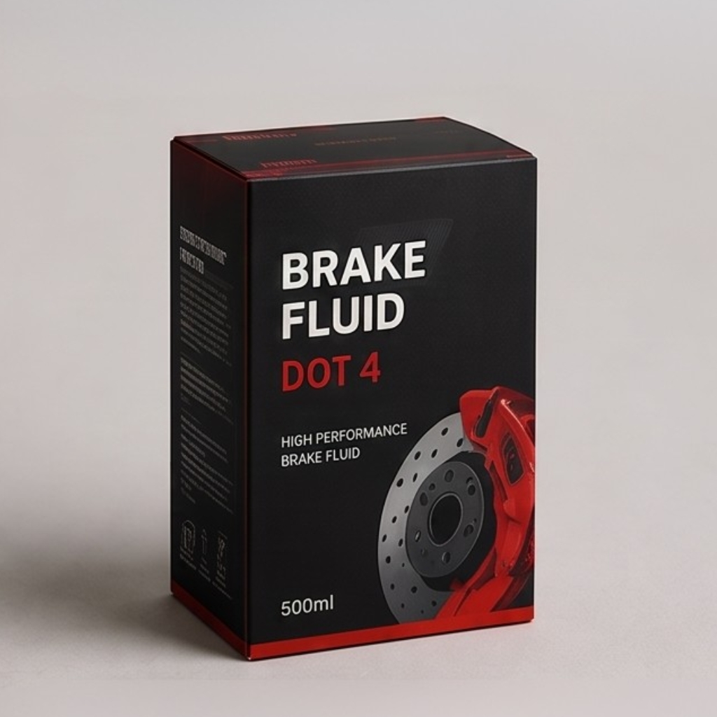 Custom Brake Fluid Packaging Boxes
