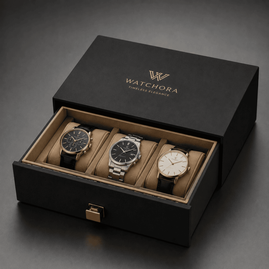 Custom Drawer Style Watch Box with Insert