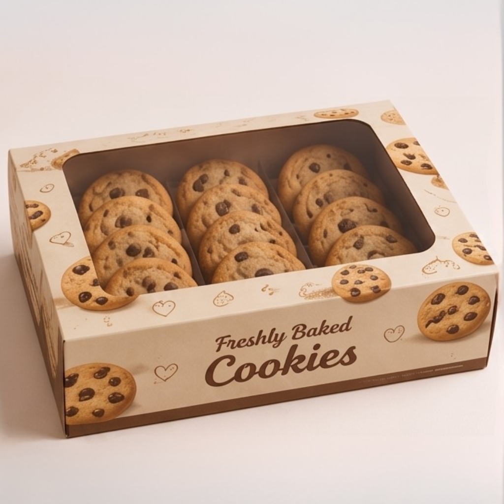 Custom Printed Cookie Packaging Boxes