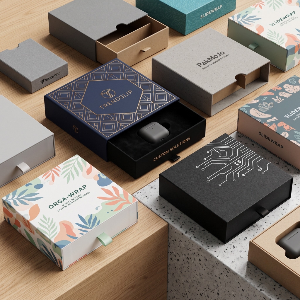 Custom Product Slip On Design Packaging Boxes