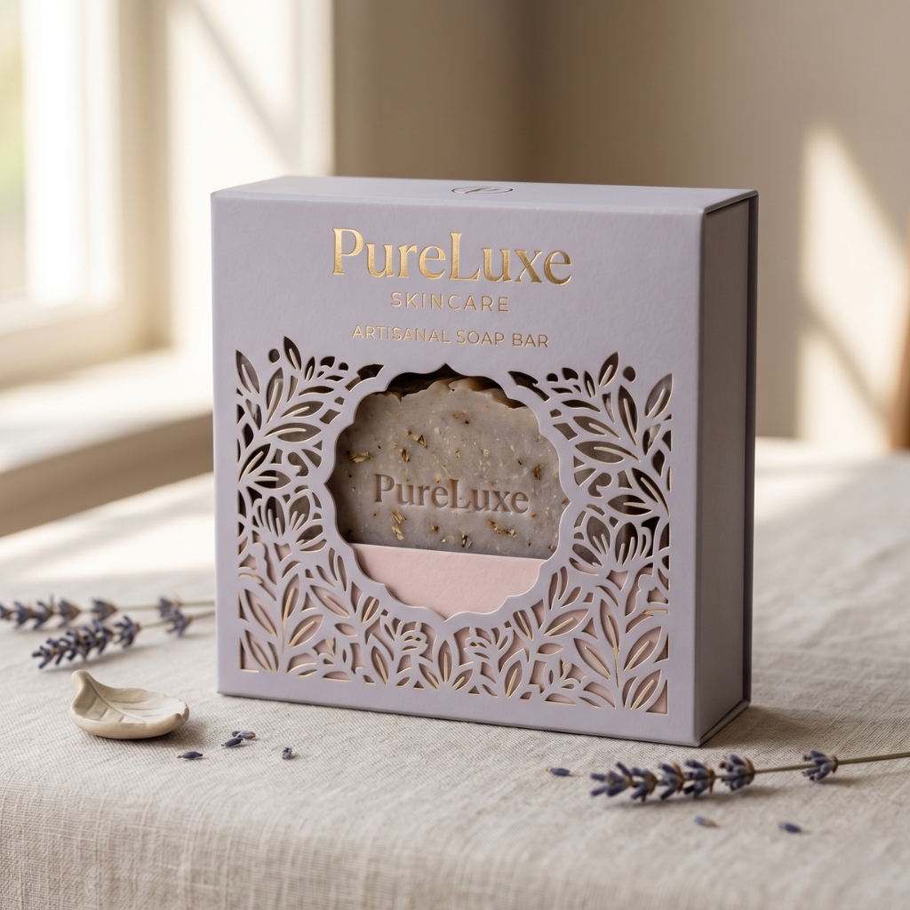 Custom Soap Boxes with Die Cut