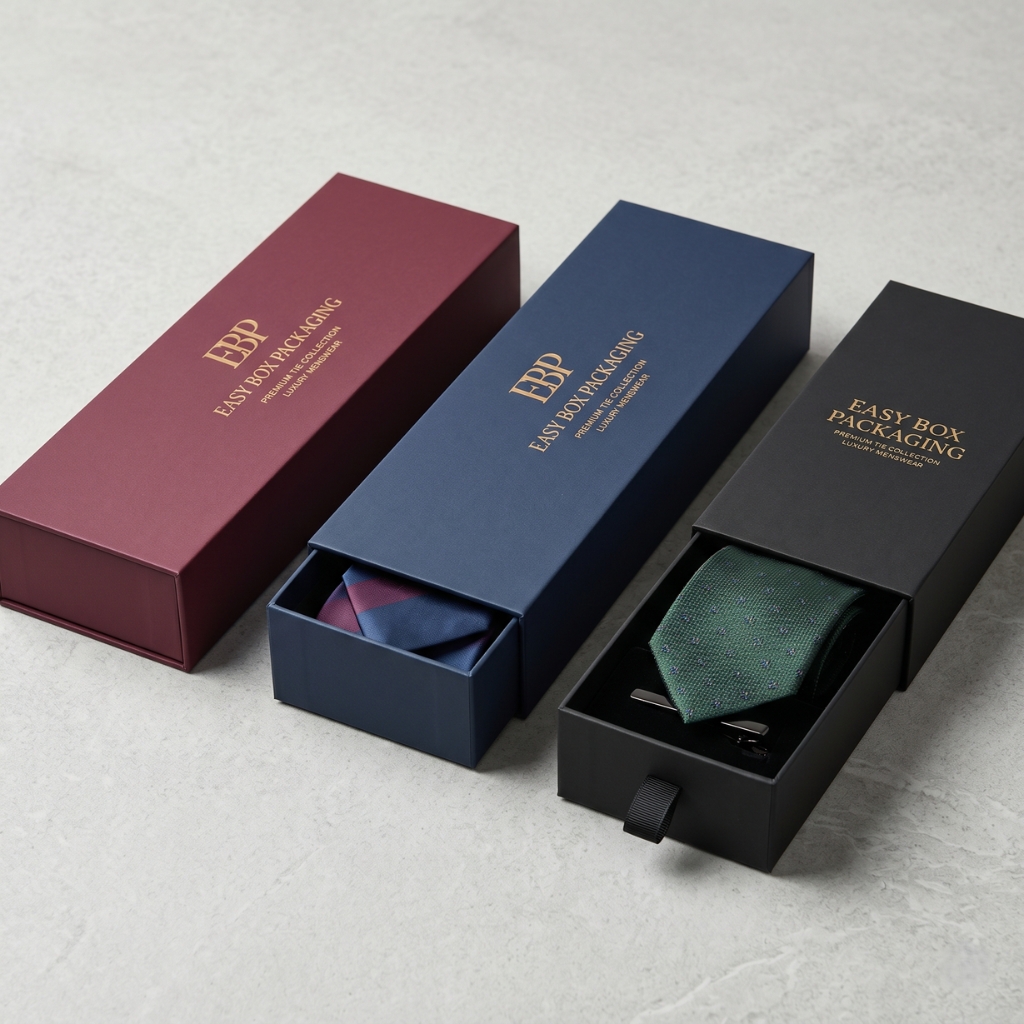 Custom Tie Boxes And Necktie Boxes