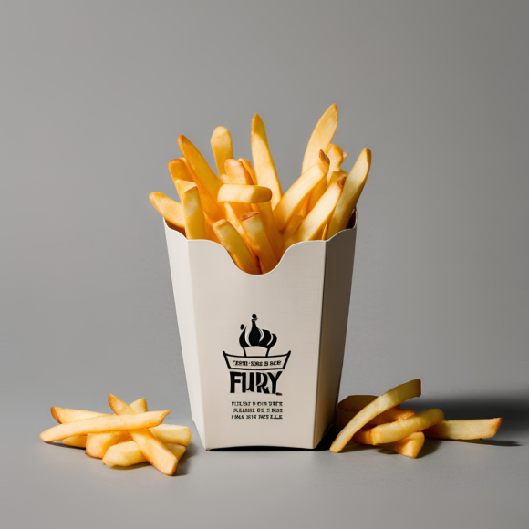 Custom Wholesale Printed French Fry Boxes