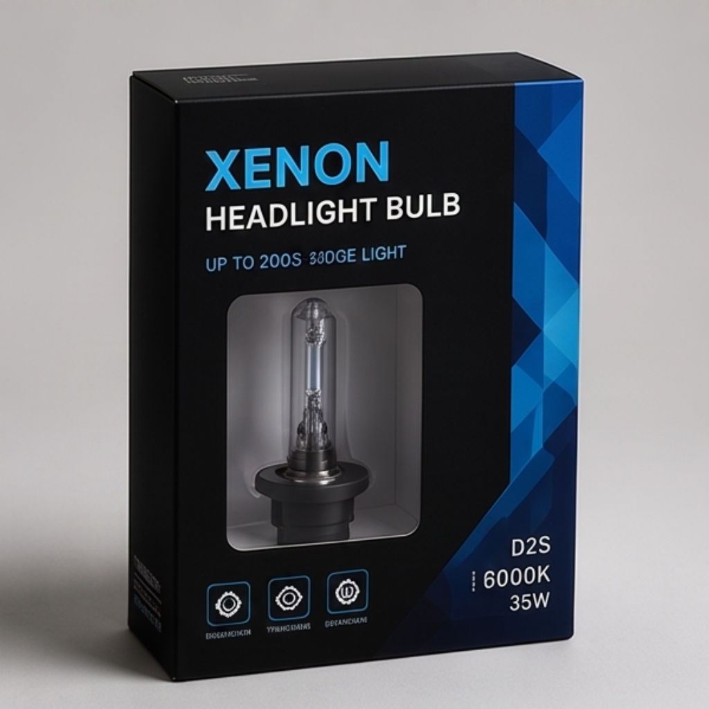 Custom Xenon Headlight Bulb Packaging Boxes
