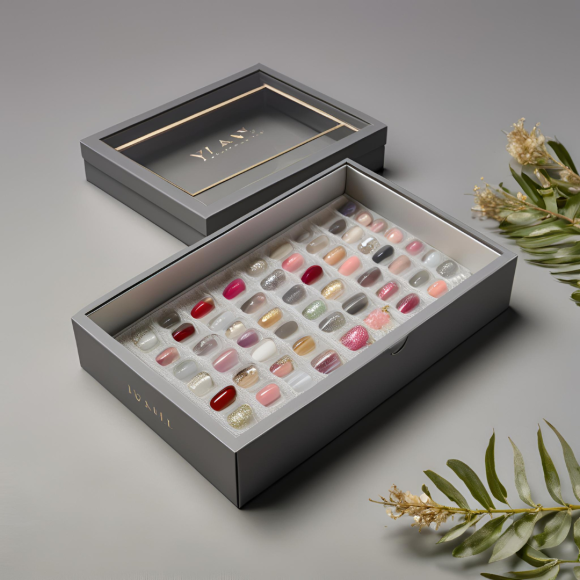 Customized Nail Beads Balls Packaging Boxes