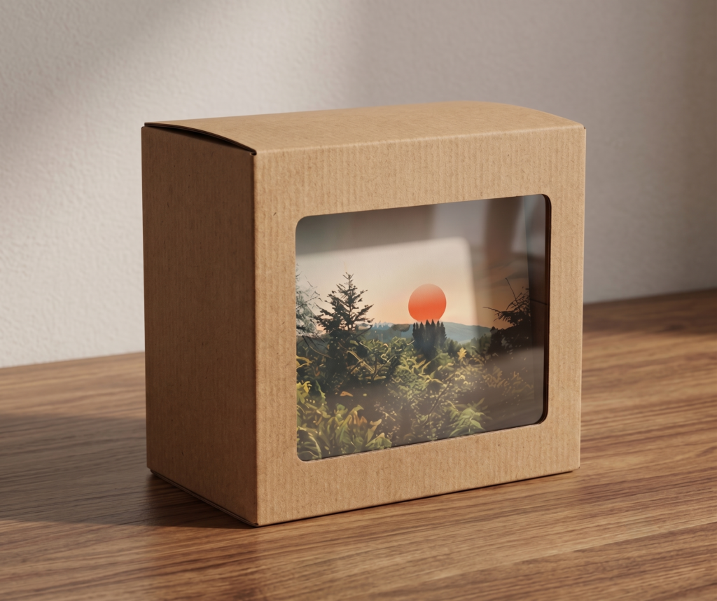 Eco Friendly Scenic Display Packaging Box