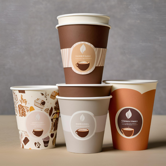 Custom Hot Chocolate Paper Cups