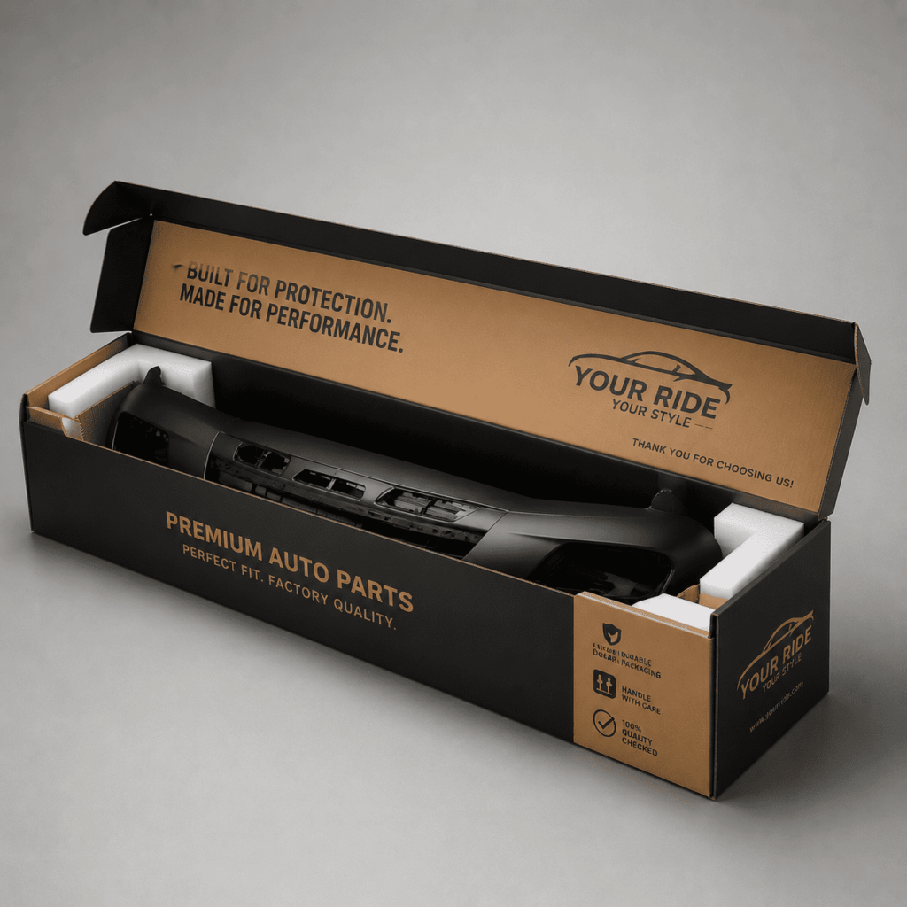 Personalized Car Bumper Shipping Boxes