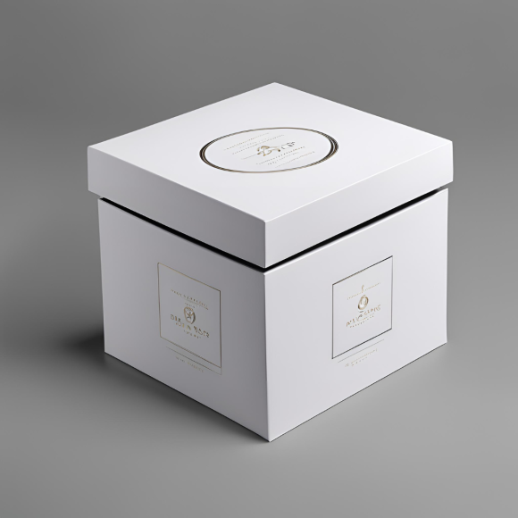 Custom White Cosmetic Boxes With Lid