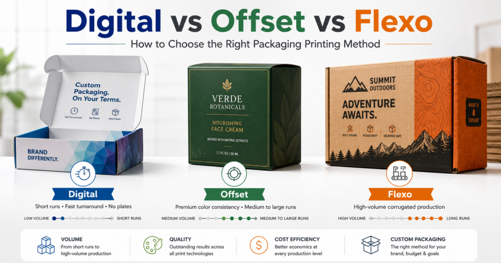 Digital, Offset, or Flexo