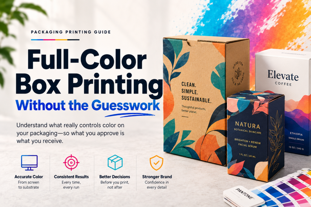 Full Color Box Printing Without the Guesswork