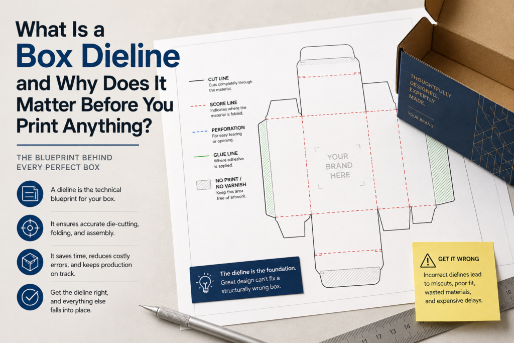 What Is a Box Dieline and Why Does It Matter Before You Print Anything?