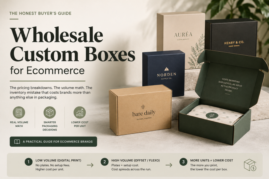 Wholesale Custom Boxes for Ecommerce