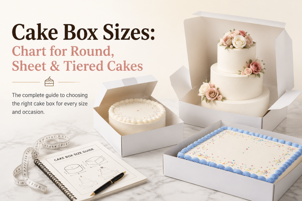 cake box sizes