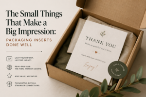 small Things That Make a Big Impression