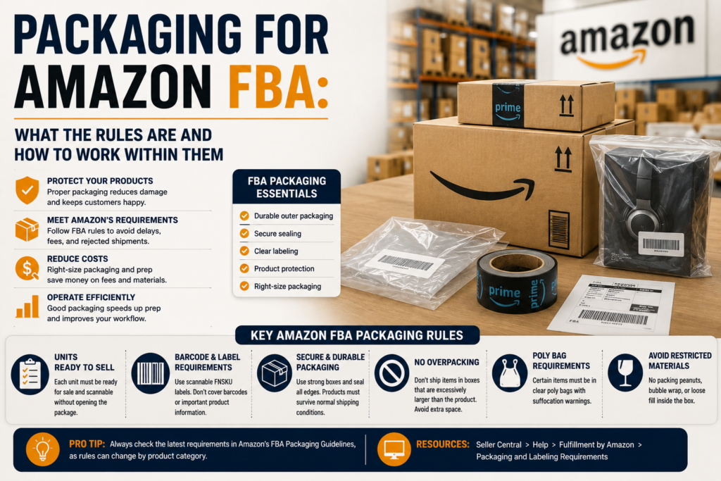 Packaging for Amazon FBA