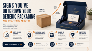 Signs You've Outgrown Your Generic Packaging