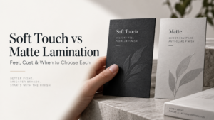 Soft Touch vs Matte Lamination